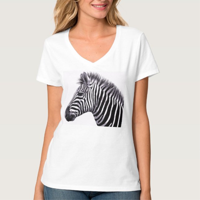 Funky Zebra T-Shirt (Front)