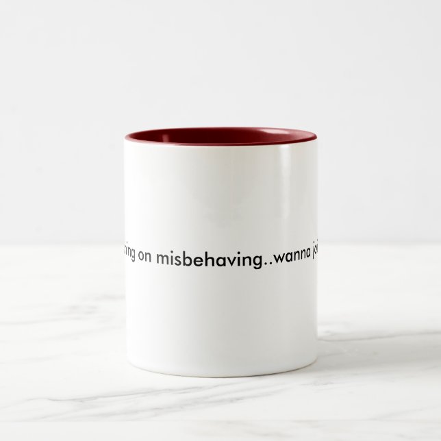 Funnies Two-Tone Coffee Mug (Center)