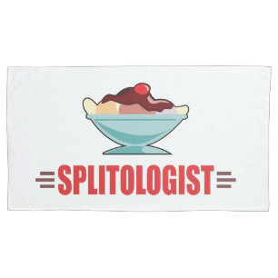 Funniest Ice Cream Banana Split Pillowcase