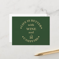 Funnt camping and wine sayings
