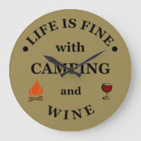 Funnt camping and wine sayings