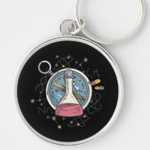 Funny Сhemistry Science Pun Key Ring
