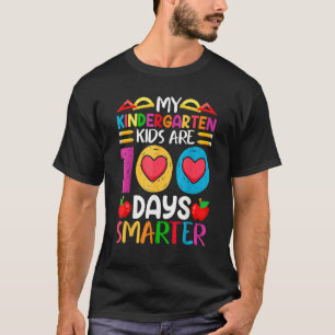 Funny 100 Days Of School And Still Poppin Kinderga T-Shirt