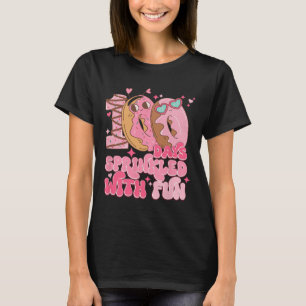 Funny 100 Days Sprinkled With Fun Doughnut School T-Shirt