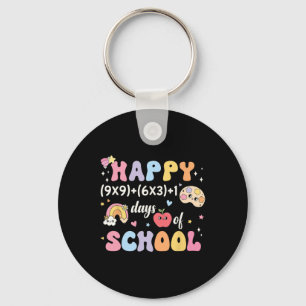 Funny 100th Day Math Formula 100 Days Of School Ma Key Ring