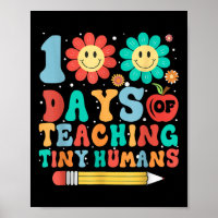 Funny 100th Day Of School Teacher Kids 100 Days Of