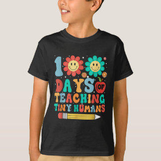 Funny 100th Day Of School Teacher Kids 100 Days Of T-Shirt