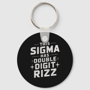 Funny 10 Year Old Birthday Rizz Sigma Brain Rot Bo Key Ring