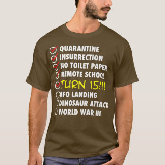Funny 15th Birthday in 2022, Born in 2007 Premium  T-Shirt