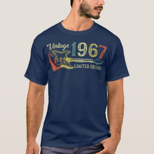 Funny 1967 birthday gift for men Guitar Lover 55th T-Shirt