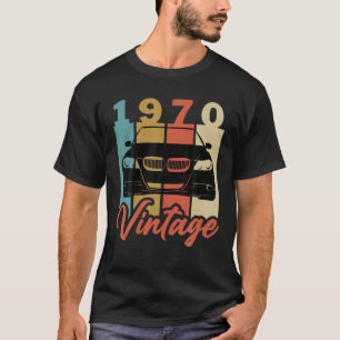 Funny 1970 Vintage Retro Birthday Antique Old Man T-Shirt