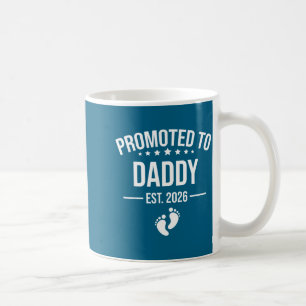 Funny 1st Time Dad Est 2026 New Dad New First Fath Coffee Mug