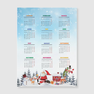 Funny 2025 Calendars Santa, Snowman, Reindeer