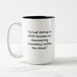 Funny 2025 Dating Mug Cloud Chemistry Humour