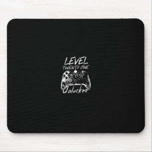 Funny 21st Birthday Gift 21 Year Old Birthday 21st Mouse Pad