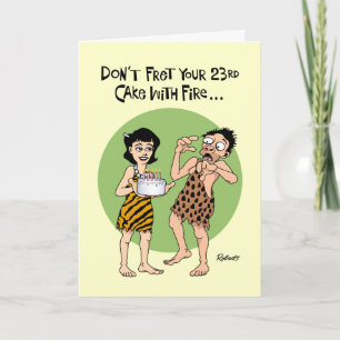 Funny 23rd Birthday Card