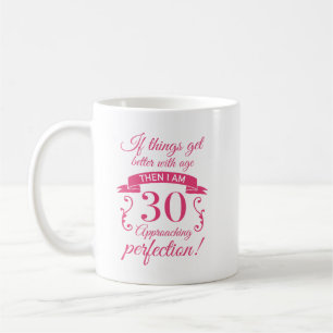 Funny 30th Birthday 'Perfection' Coffee Mug
