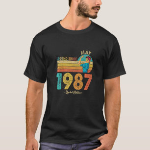 Funny 35th Birthday May 1987 Legend Since 1987 35 T-Shirt