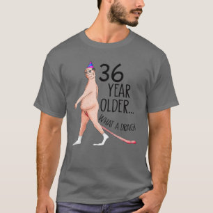 Funny 36 Years Old 36Th Birthday Party Born In 198 T-Shirt