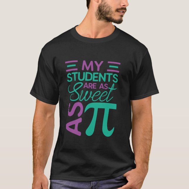 Funny 3 14 Pi Day Shirt Maths Club Pi Day Long Sle (Front)