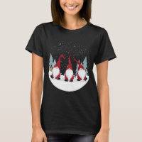 Funny 3 Nordic Gnomes Winter Christmas Swedish Cut