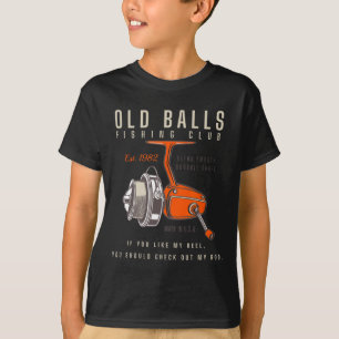 Funny 40th Birthday Fishing Pun For Men's Over The T-Shirt