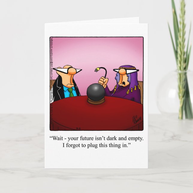 Funny 40th Birthday Greeting Card For Him (Front)