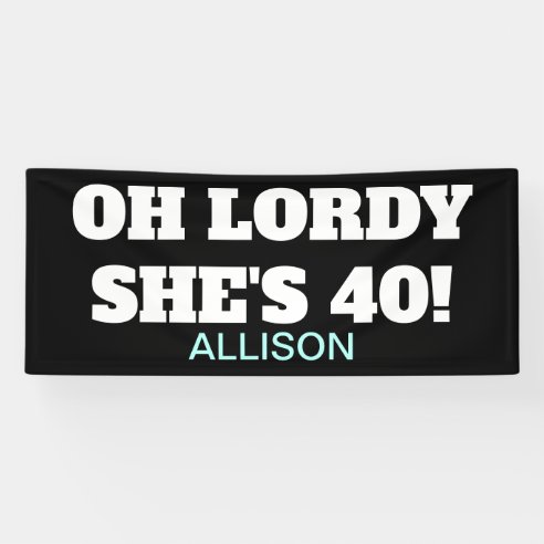 Funny 40th Birthday Posters & Photo Prints | Zazzle NZ