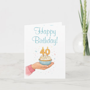 Funny 40th card