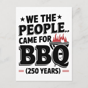 Funny 4th Of July 250th July Anniversary   Postcard