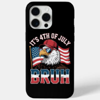 Funny 4th of July Bruh Patriotic Eagle