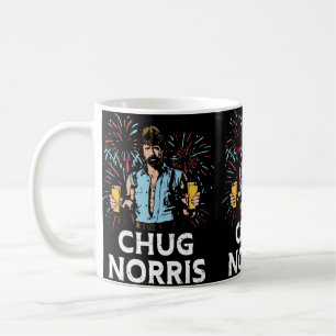 Funny 4th Of July Chug Norris Uni For Men, Women Coffee Mug