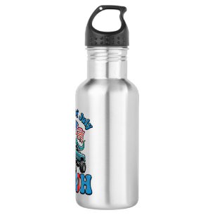 Funny 4th of July Dinosaur Monster Truck Shirt_1 532 Ml Water Bottle