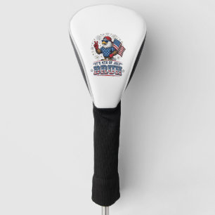 Funny 4th of July Eagle Bruh Patriotic Shirt Desig Golf Head Cover