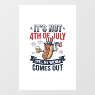 Funny 4th Of July Hot Dog Vintage Patriotic Shirt_