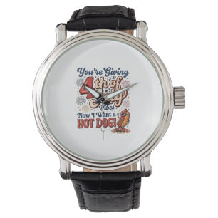 Funny 4th of July Hot Dog Vintage Shirt Design_1 Watch