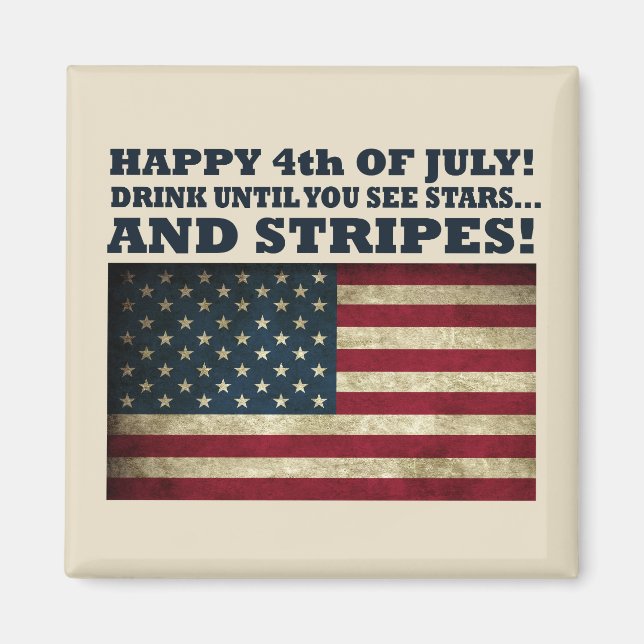 Funny 4th of july magnet (Front)