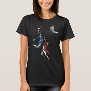 Funny 4th Of July - Patriotic Slam Dunk - Vintage T-Shirt