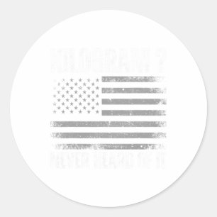 Funny 4th Of July Patriotic Usa What Is A Kilogram Classic Round Sticker