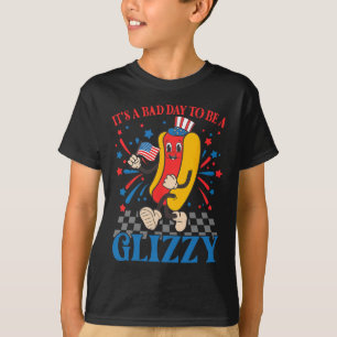 Funny 4th Of July Usa Hotdog It's A Bad Day To Be T-Shirt