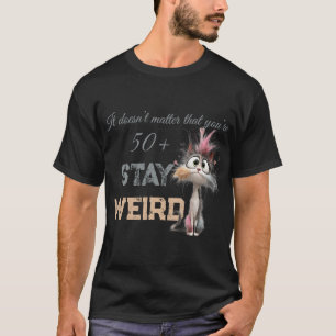 Funny 50 Plus Cat T-Shirt
