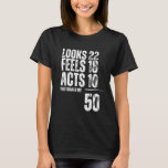Funny 50 Year Old Hilarious Idea 50th Birthday T-Shirt<br><div class="desc">Funny 50 Year Old Hilarious Idea 50th Birthday</div>