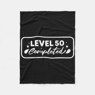 Funny 50 Years Old Joke Gag Idea Shirt 50th Bday P Fleece Blanket