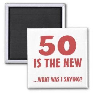 Funny 50th Birthday Gag Gifts Magnet