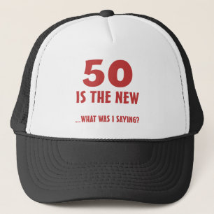 Funny 50th Birthday Gag Gifts Trucker Hat