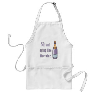 Funny 50th Birthday Gift Ideas Standard Apron