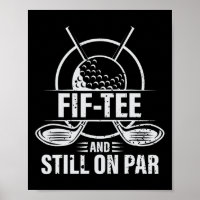 Funny 50th Birthday Golf Pun Golfing 50 Year Old G