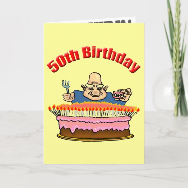 Funny 50th Birthday Invitations (Front)