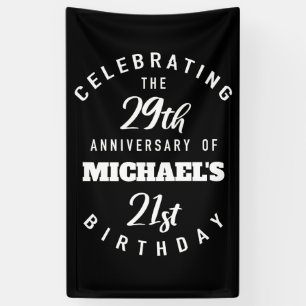 Funny 50th Birthday Personalised Banner