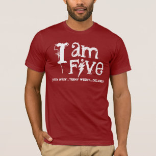 Funny 50th Birthday Shirt I am Five Decades